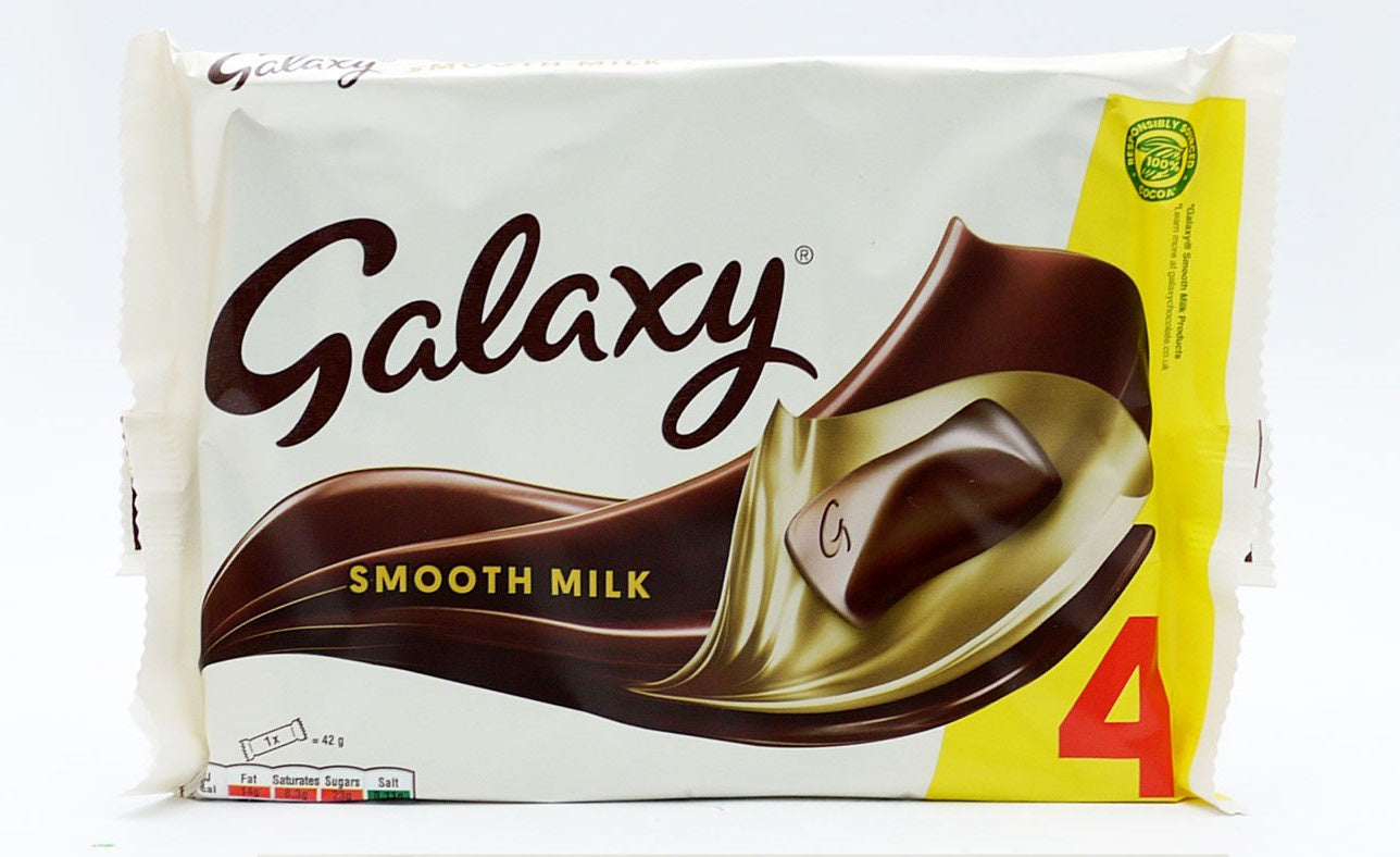 Galaxy Milk Chocolate 4pk *