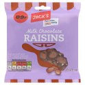 Jack's Milk Choc Raisins 87.5g *