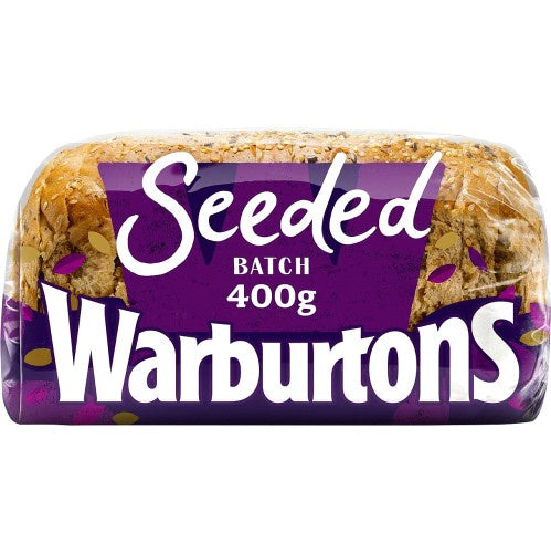 Warburtons 400g Seeded Batch 5 seeds