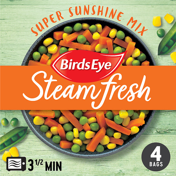 Birds Eye Steam Fresh Super Sunshine 4pk