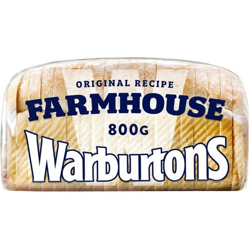 Warburtons 800g White Farmhouse